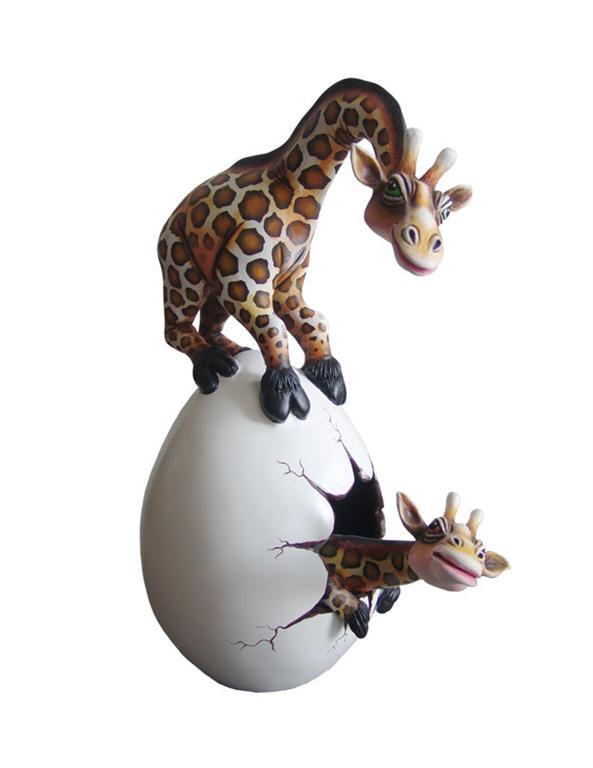 Giraffe Egg Carlos and Albert